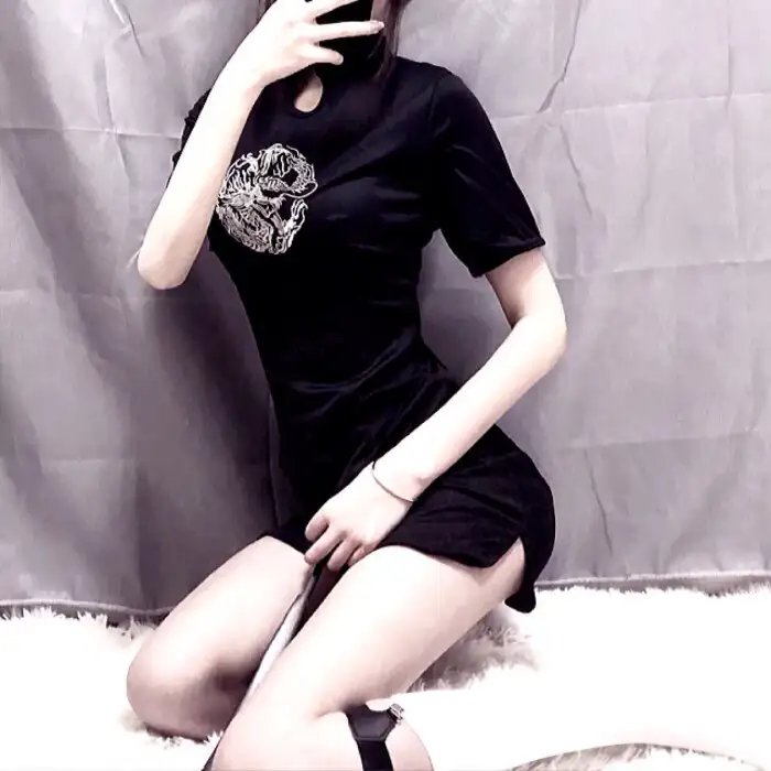 彩绘门